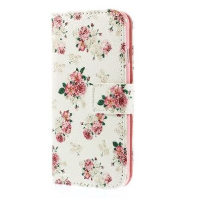 Plånboksfodral till Apple iPhone 6 / 6S (Blooming Flowers)