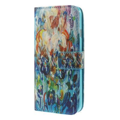 Plånboksfodral till Apple iPhone 6 / 6S - Colorized Flowers