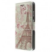Plånboksfodral till Apple iPhone 6 / 6S - Pretty Blossoms &amp; Eiffel Tower
