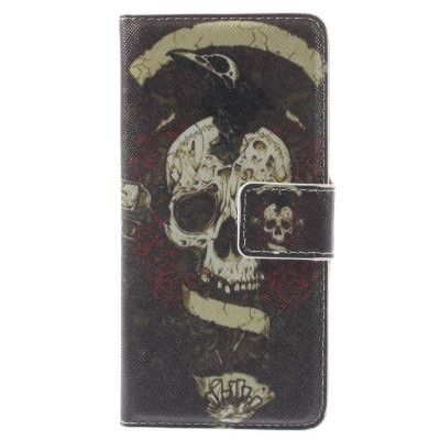 Plånboksfodral till Apple iPhone 6 / 6S - Skull Head