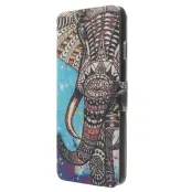 Plånboksfodral till Apple iPhone 6 / 6S - Tribal Elephant