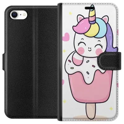 Plånboksfodral till Apple iPhone 6 med Glad enhörning