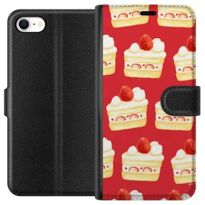 Plånboksfodral till Apple iPhone 6 med Tårta