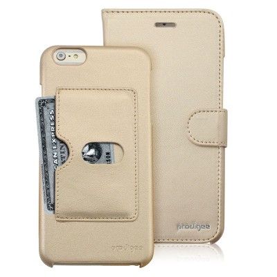 Prodigee Wallegee Wallet till Apple iPhone 6 (S) - Gold