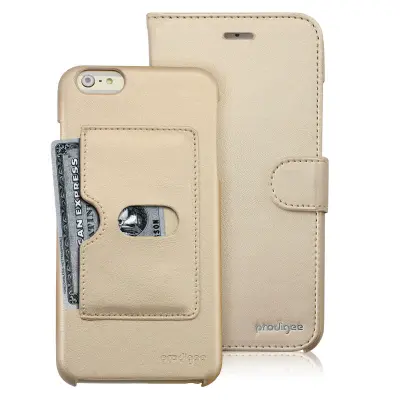Prodigee Wallegee Wallet till Apple iPhone 6 (S) - Gold