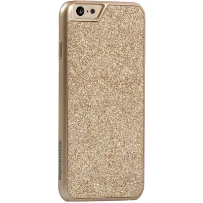 Promate Glare-i6 - skal med glittrig baksida för iPhone 6 / 6S guld