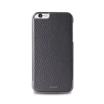 Puro Business iPhone 6 / 6S Äkta läder skal - Grå