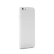 Puro Cover iPhone 6 / 6S Ultra-Slim 0.3 (Vit/Transparent) + Skärmskydd