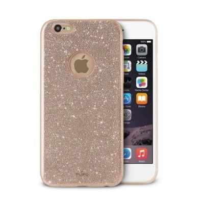 Puro Glitter Mobilskal till iPhone 6/6S - Shine Gold