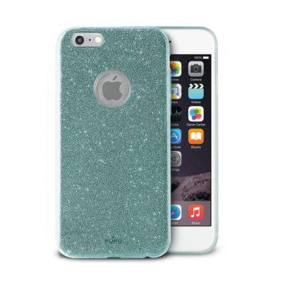 Puro Glitter Mobilskal till iPhone 6/6S - Shine Ljusblå