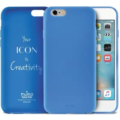 Puro Icon Cover (iPhone 6/6S) - Ljusorange