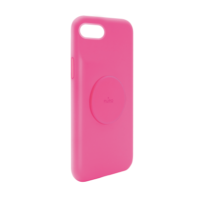 Puro - Icon Fluo Mobilskal iPhone 6/6S/7/8/SE 2020 2020 - Fucsia