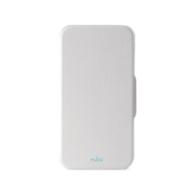 Puro iPhone 6 / 6S Eco-leather Bi-Color Wallet - Vit/Turkos