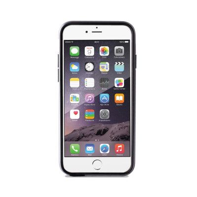 Puro iPhone 6 / 6S Metallic Bumper Cover w/Screenp. - Silver
