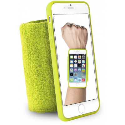 Puro Running Handledsband (iPhone 6/6S) - Lime