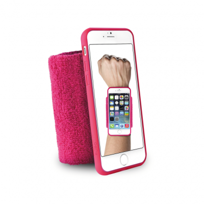 Puro Running Wristband iPhone 6/6S - Magenta