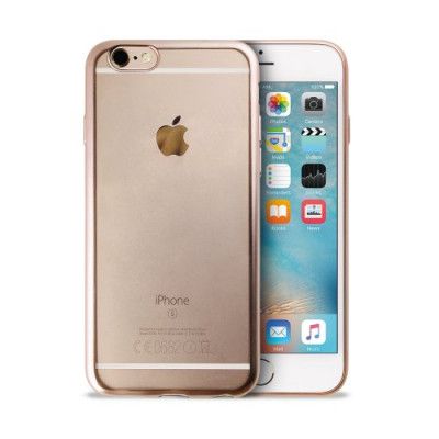Puro Satin Frame skal till iPhone 6/6S - Guld