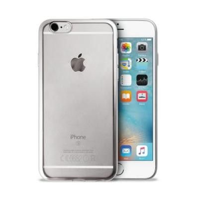 Puro Satin Frame skal till iPhone 6/6S - Silver