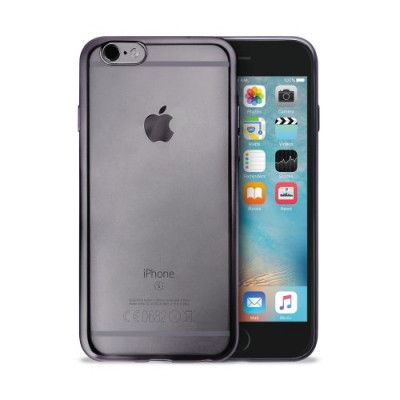 Puro Satin Frame skal till iPhone 6/6S - Space Grey
