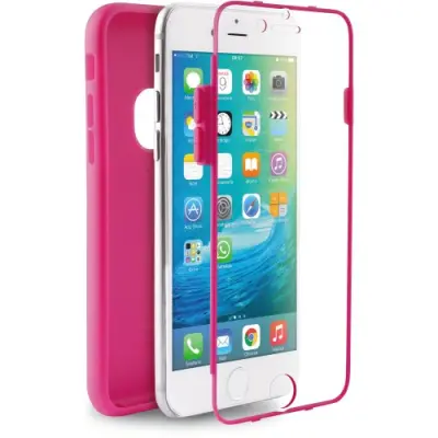 Puro Total Protection TPU Cover till iPhone 6/6S - Rosa