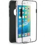 Puro Total Protection TPU Cover till iPhone 6/6S - Svart