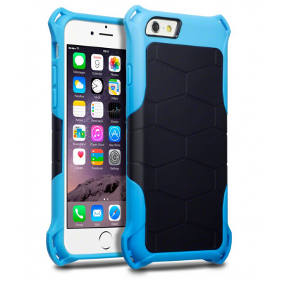Rugged Case till iPhone 6 / 6S  - Svart/Blå