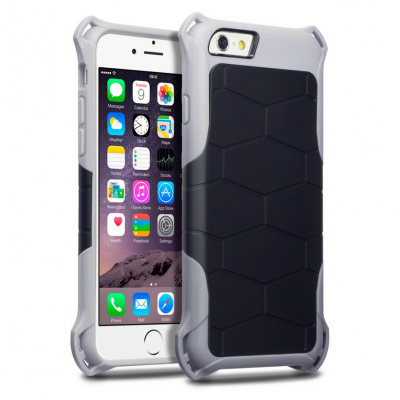 Rugged Case till iPhone 6 / 6S - Svart/Grå