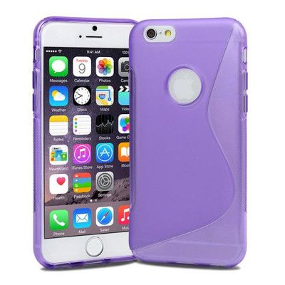 S-Line Flexicase Skal till Apple iPhone 6 / 6S  - Lila