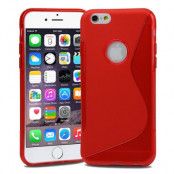 S-Line Flexicase Skal till Apple iPhone 6 / 6S  - Röd
