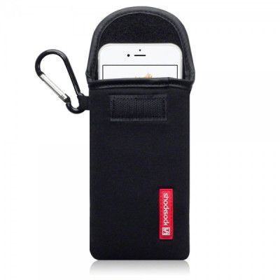 Shocksock Pouchfodral till iPhone 7 - Svart