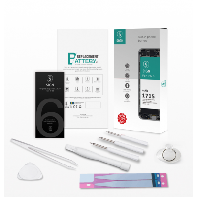 SiGN Komplett Kit för Batteribyte - iPhone 6S