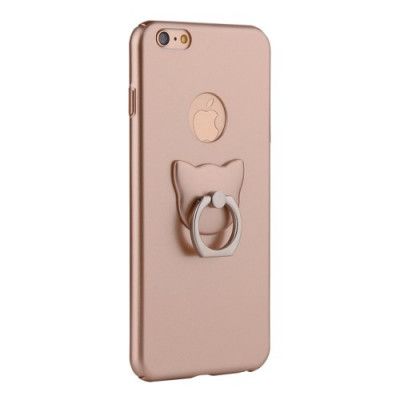 Skal med ring till iPhone 6 / 6S Plus - Guld