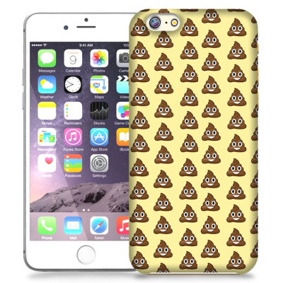 Skal till Apple iPhone 6 / 6S - Emoji - Bajs