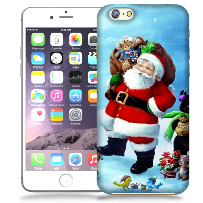 Skal till Apple iPhone 6 / 6S - Glad Jultomte