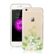 Skal till Apple iPhone 6 / 6S - Gröna Blommor