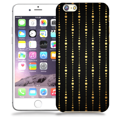 Skal till Apple iPhone 6 / 6S - Gulddrapperi