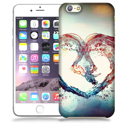 Skal till Apple iPhone 6 / 6S - Hjärta - Vatten