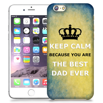 Skal till Apple iPhone 6 / 6S - Keep Calm - Best dad