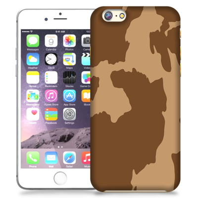 Skal till Apple iPhone 6 / 6S - Kossa - Brun