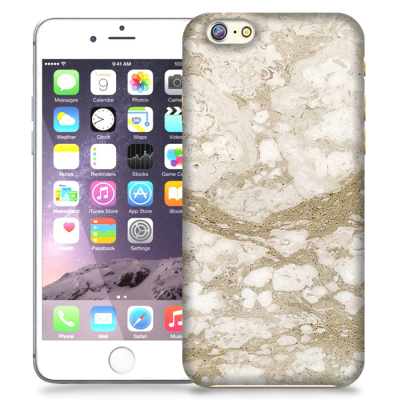 Skal till Apple iPhone 6 / 6S - Marble - Beige