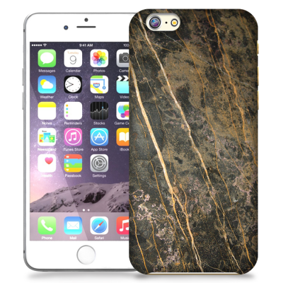 Skal till Apple iPhone 6 / 6S - Marble - Brun