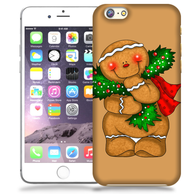 Skal till Apple iPhone 6 / 6S - Pepparkaksgubbe