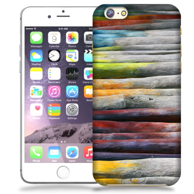 Skal till Apple iPhone 6 / 6S Plus - Färgade stockar