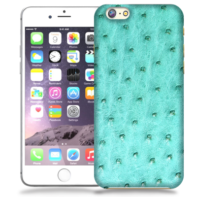 Skal till Apple iPhone 6 / 6S Plus - Knottrig - Turkos