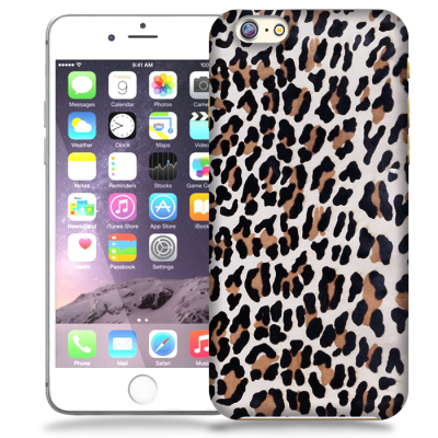 Skal till Apple iPhone 6 / 6S Plus - Leopard oljefärg