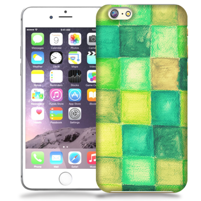 Skal till Apple iPhone 6 / 6S Plus - Målning - Rutor