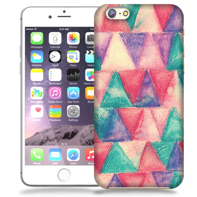 Skal till Apple iPhone 6 / 6S Plus - Målning- Trianglar