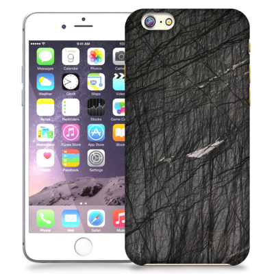 Skal till Apple iPhone 6 / 6S Plus - Marble - Svart