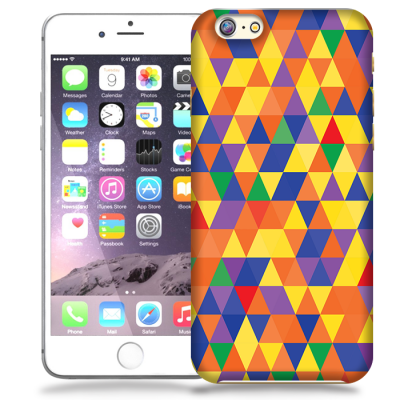 Skal till Apple iPhone 6 / 6S Plus - Polygon - Flerfärgad