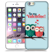 Skal till Apple iPhone 6(S) Plus - Ugglor - Be my valentine